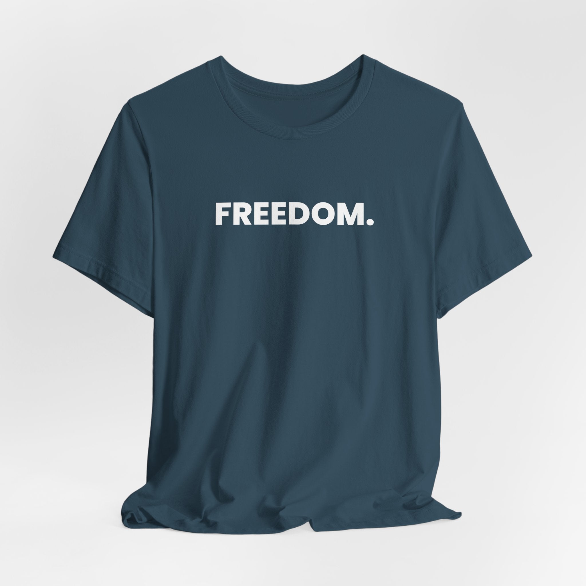 FREEDOM. see you at 3. (white font)