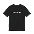 FREEDOM. see you at 3. (white font)