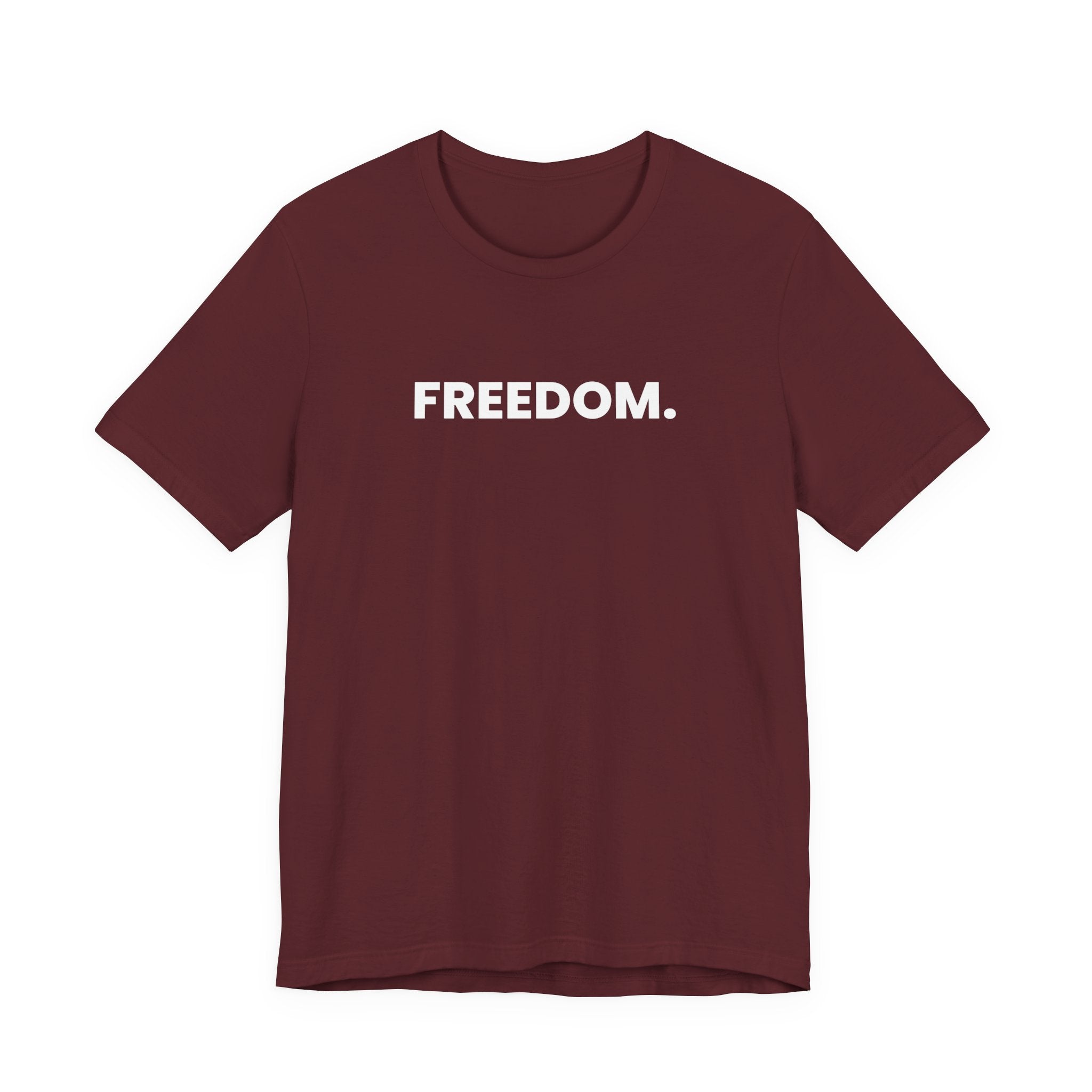 FREEDOM. see you at 3. (white font)